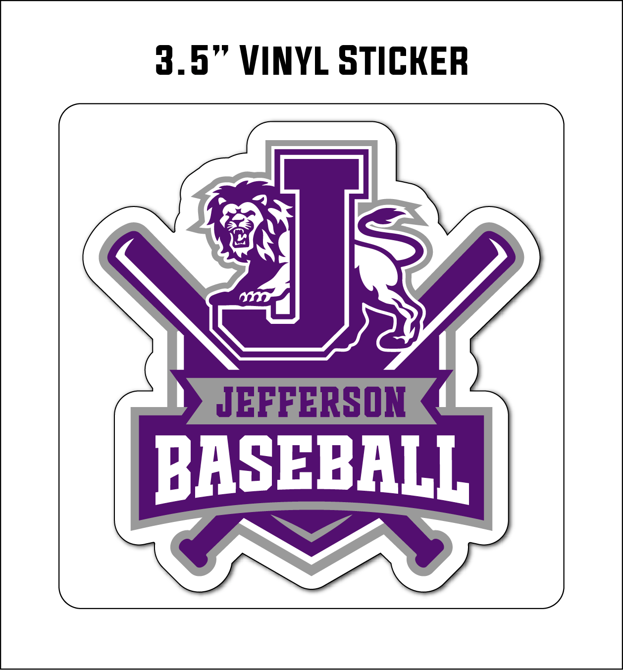 Jefferson Park & Rec Stickers