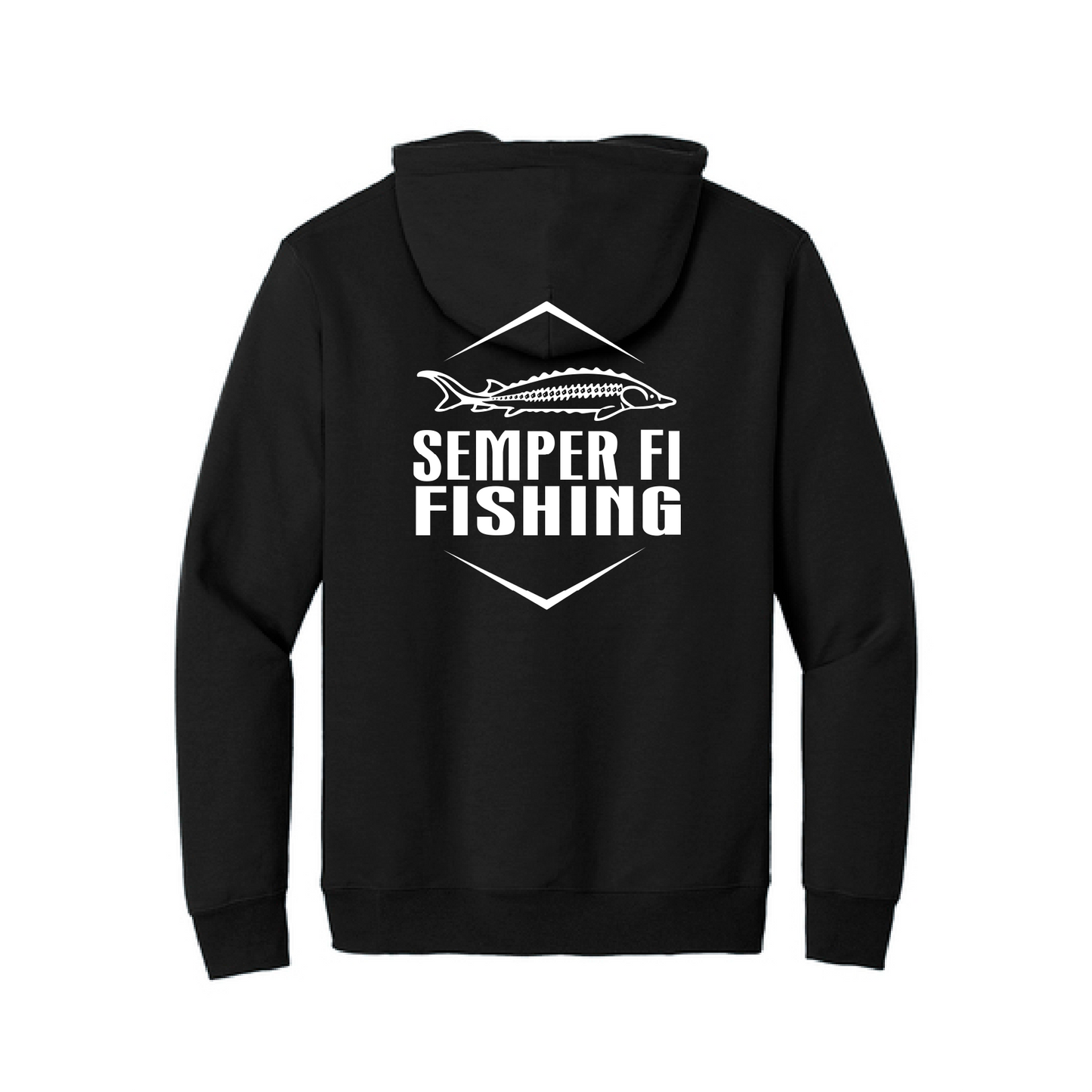 SemperFi Fishing Premium Velvet Hoodie