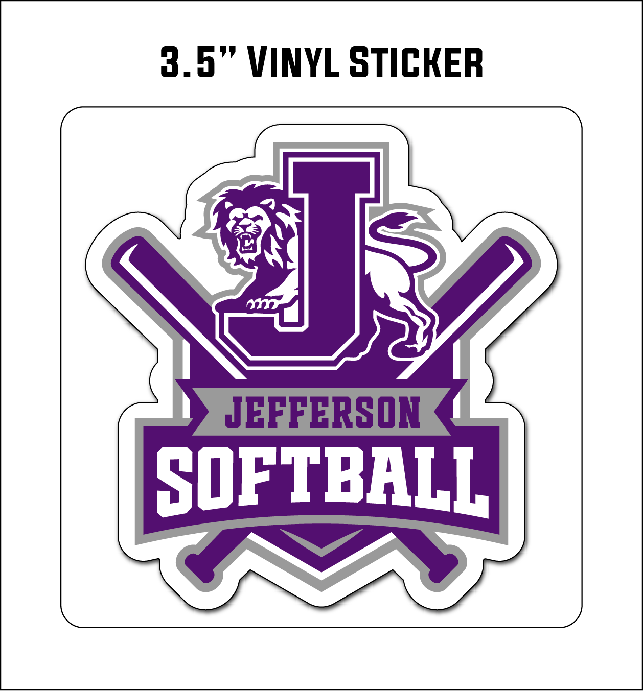 Jefferson Park & Rec Stickers