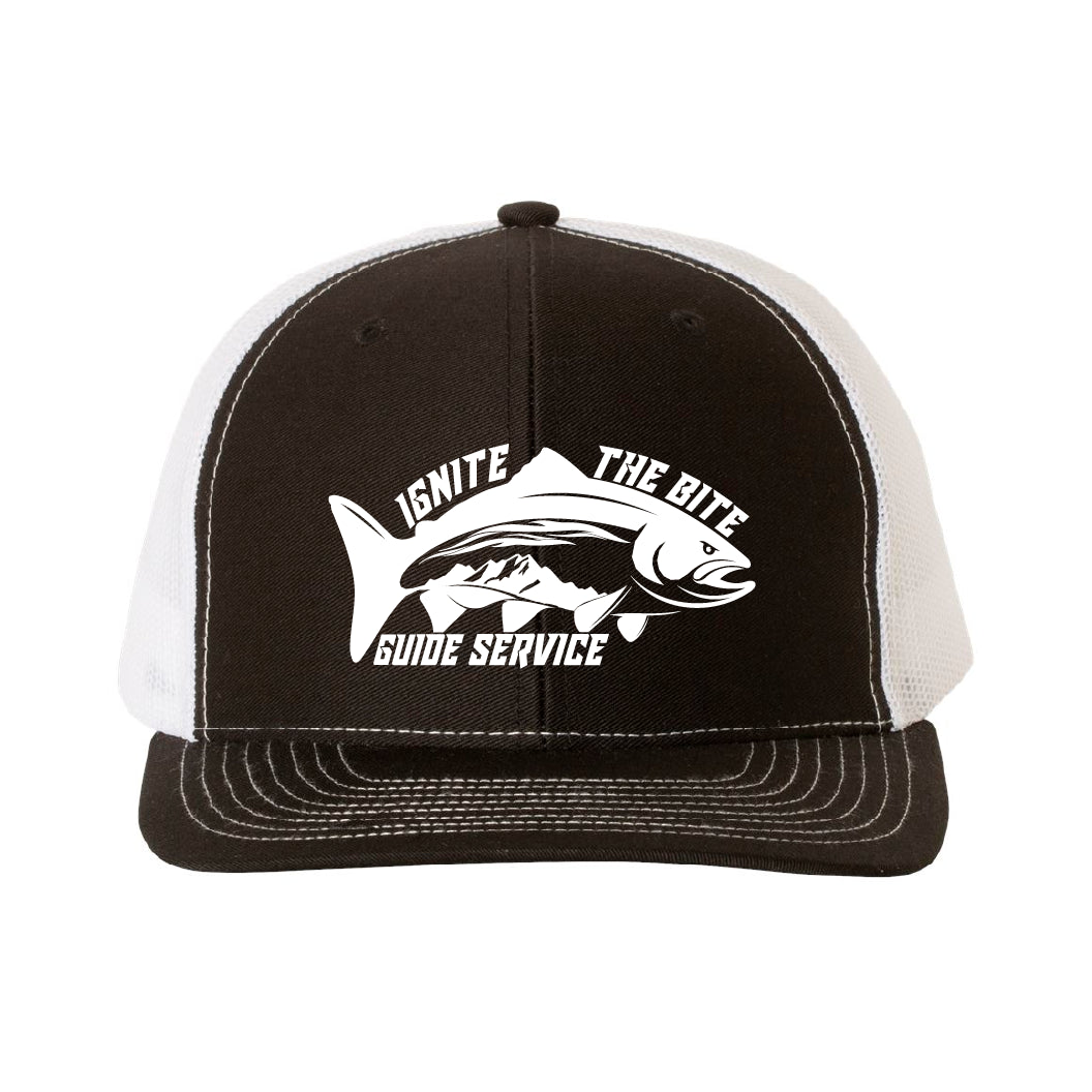 Ignite The Bite Guide Service Trucker Hat