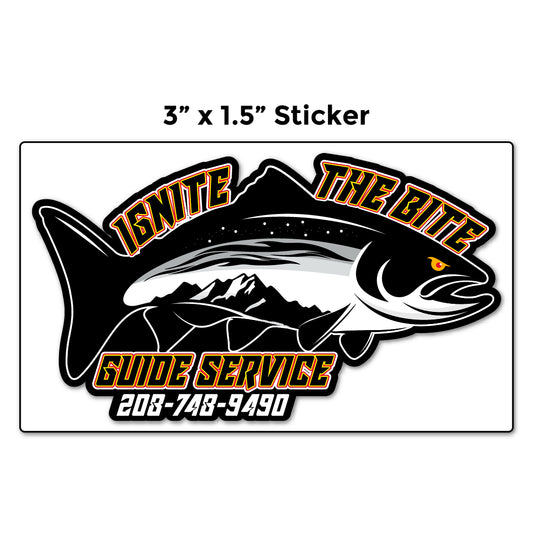 Ignite The Bite Guide Service Sticker