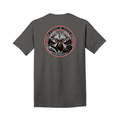 Austin Moser Outdoors T-Shirt - Charcoal