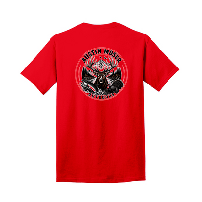 Austin Moser Outdoors T-Shirt - Red
