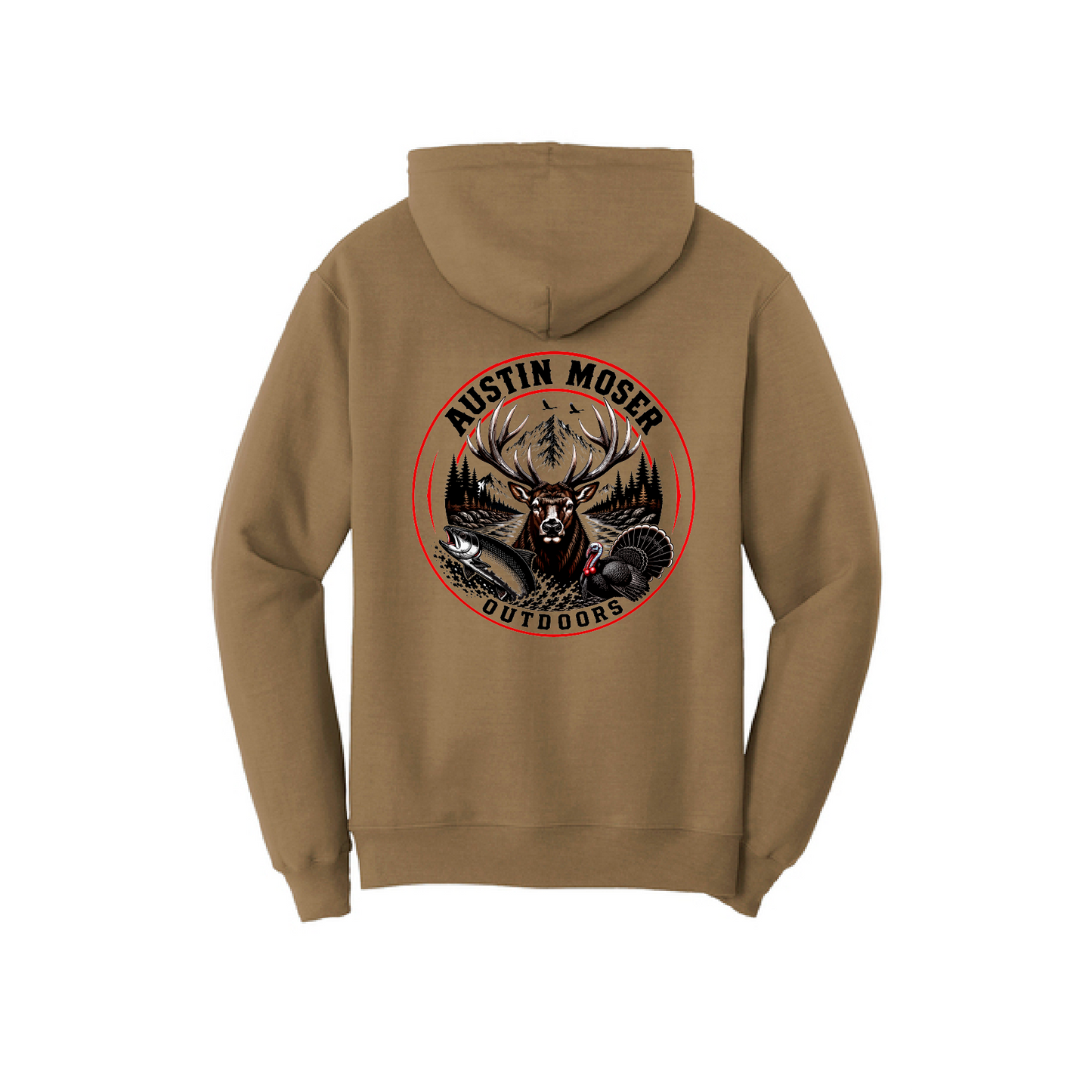 Austin Moser Outdoors Performance Hoodie - Tan