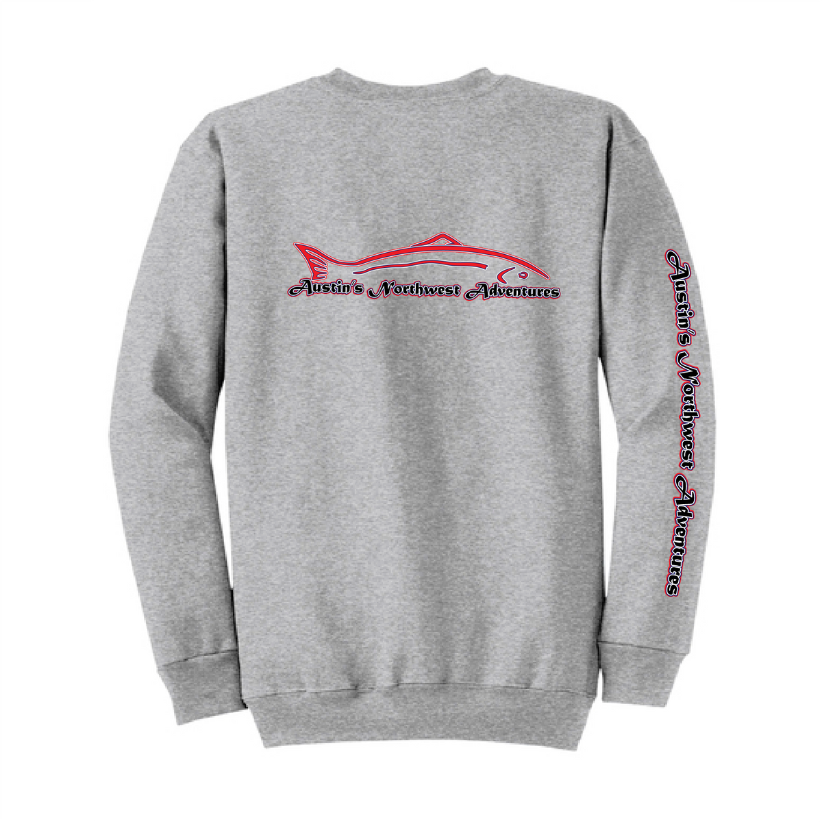Austin's Northwest Adventures Sweatshirt - Athletic Heather Grey