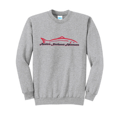 Austin's Northwest Adventures Sweatshirt - Athletic Heather Grey