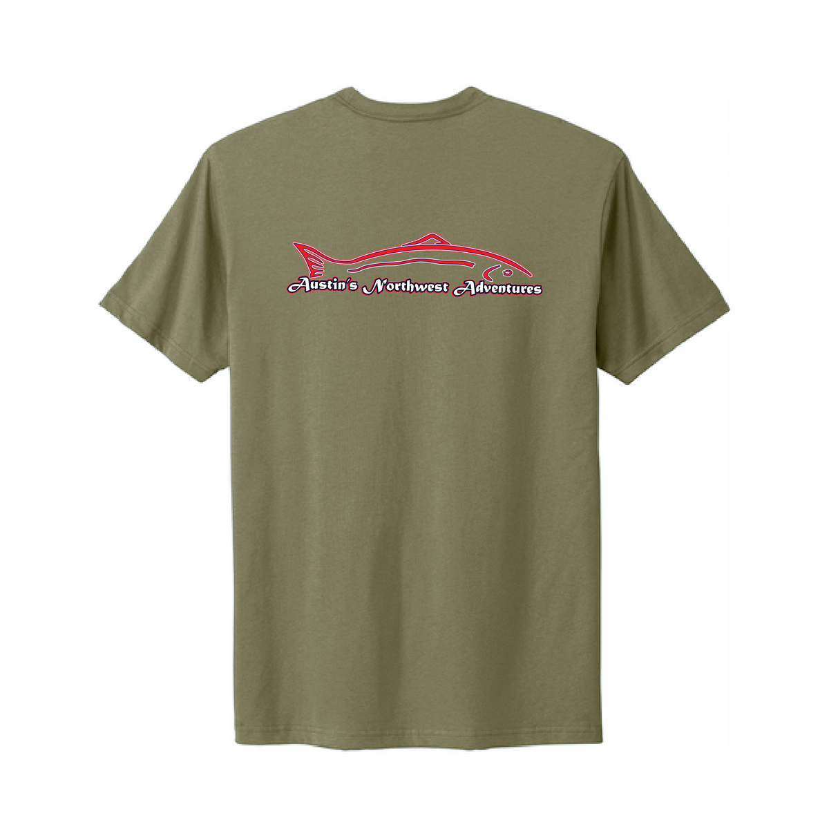 Austin's Northwest Adventures T-Shirt - OD Green