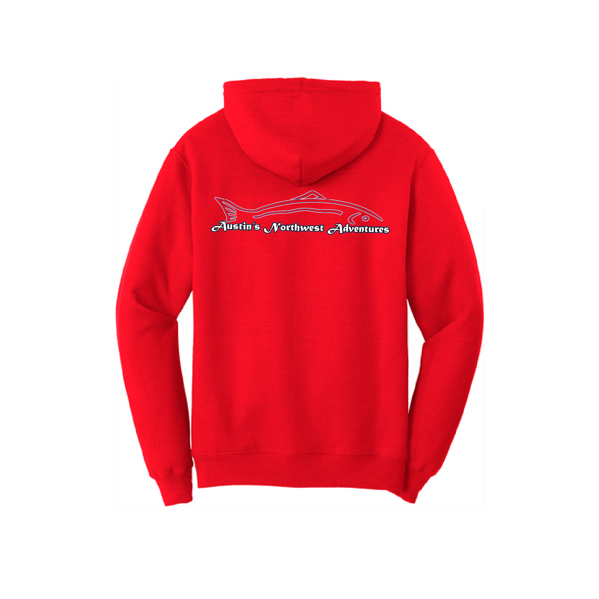 Austin's Northwest Adventures Performance Hoodie - Red