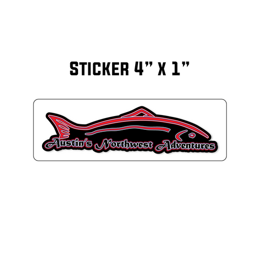 Austin's Northwest Adventures Logo Sticker