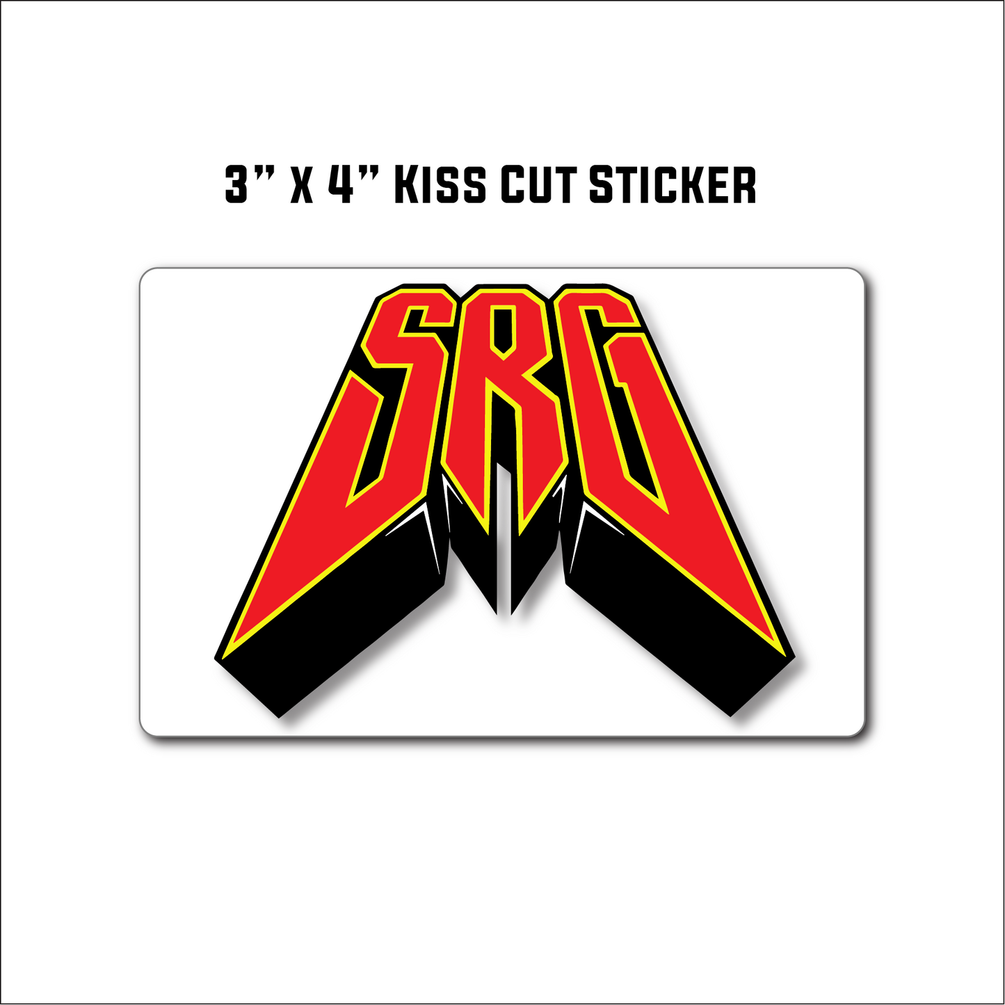 SRG Sticker 4" x 3"