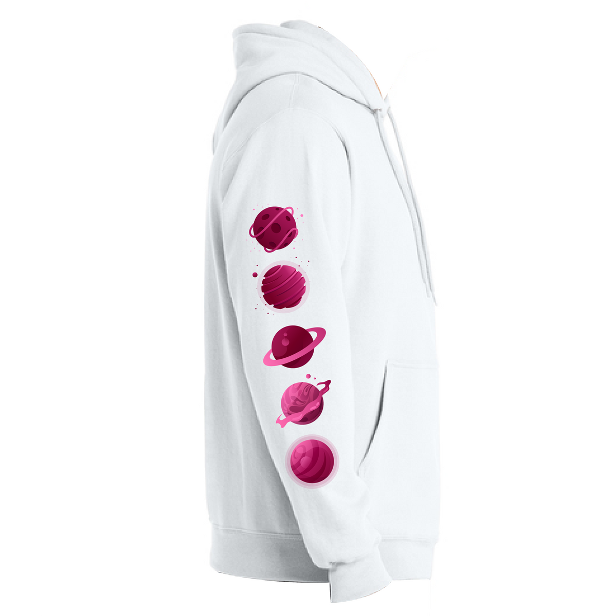 White Classic Shloink Hoodie