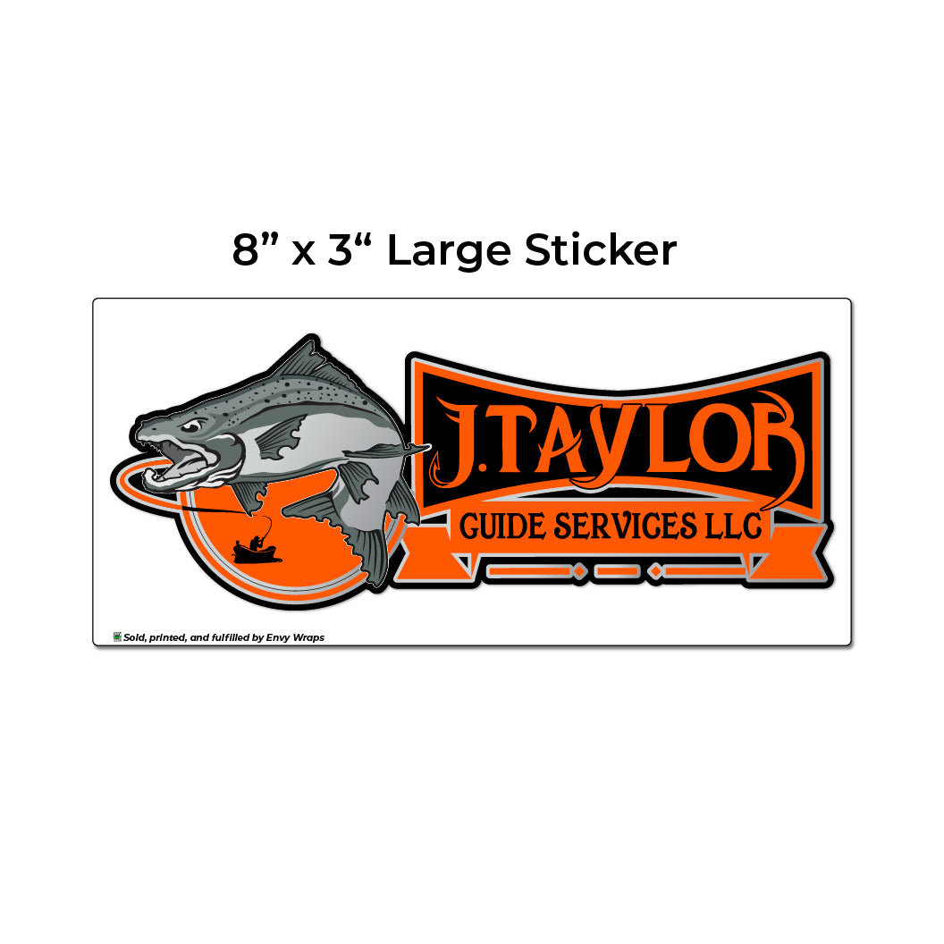 J. Taylor Guide Service Sticker
