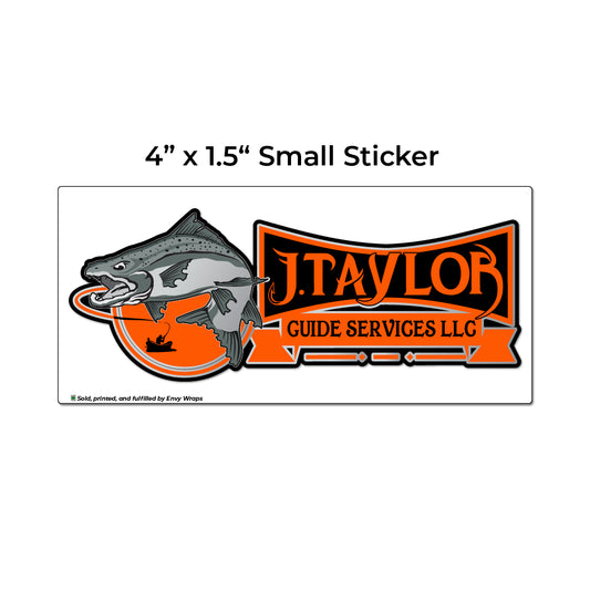 J. Taylor Guide Service Sticker