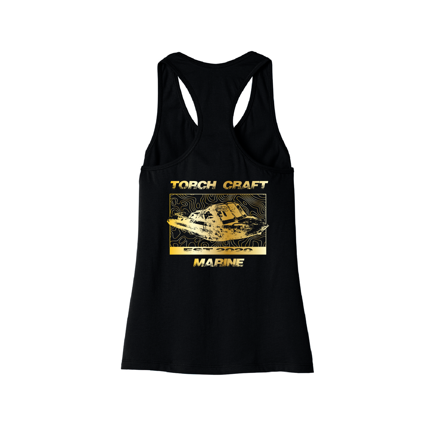 Torch Craft Marine Racer Back Tank - Topo