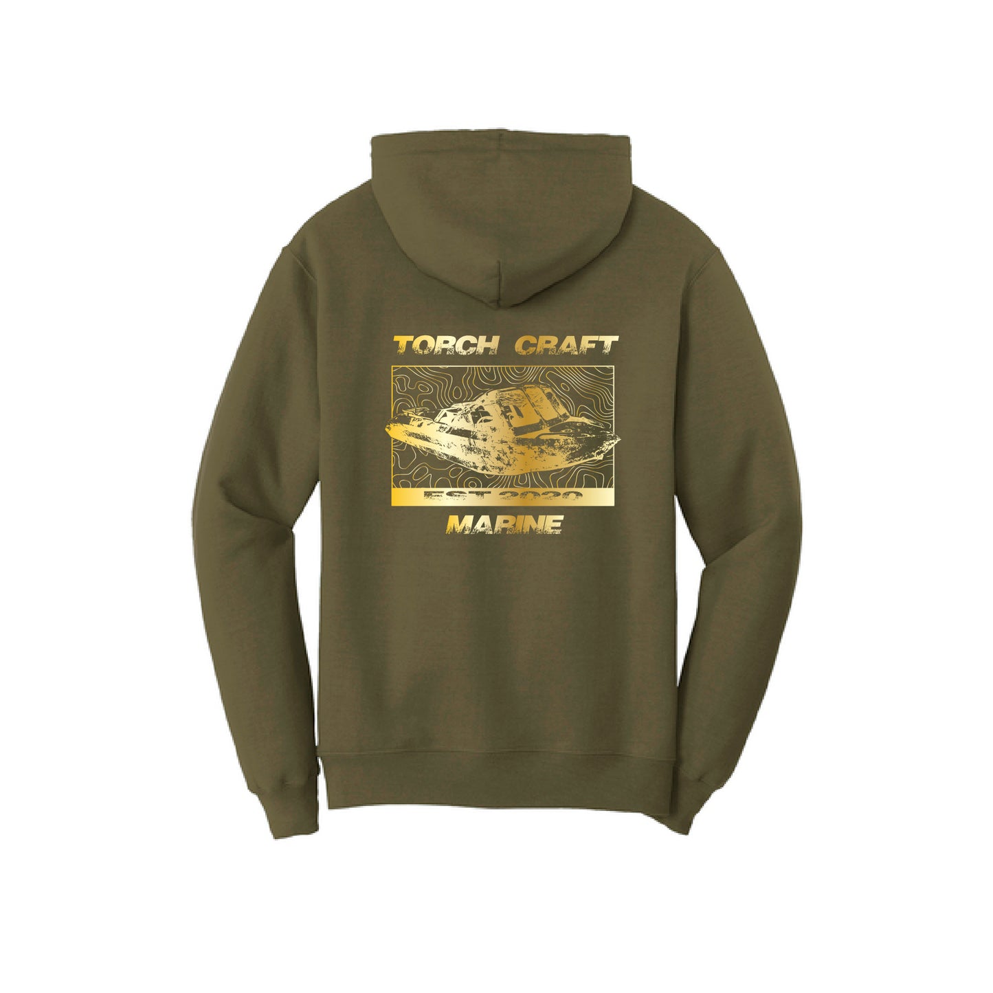 Torch Craft Marine Standard Hoodie - Topo
